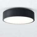 11.8" Black 2-Light Flush Mount Ceiling Light