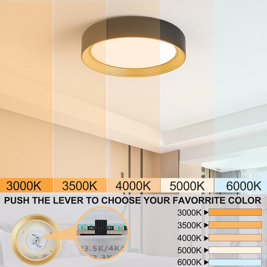 15.75" 5CCT LED Flush Mount Light