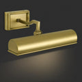 12" Brass Hardwired Gallery Picture Light