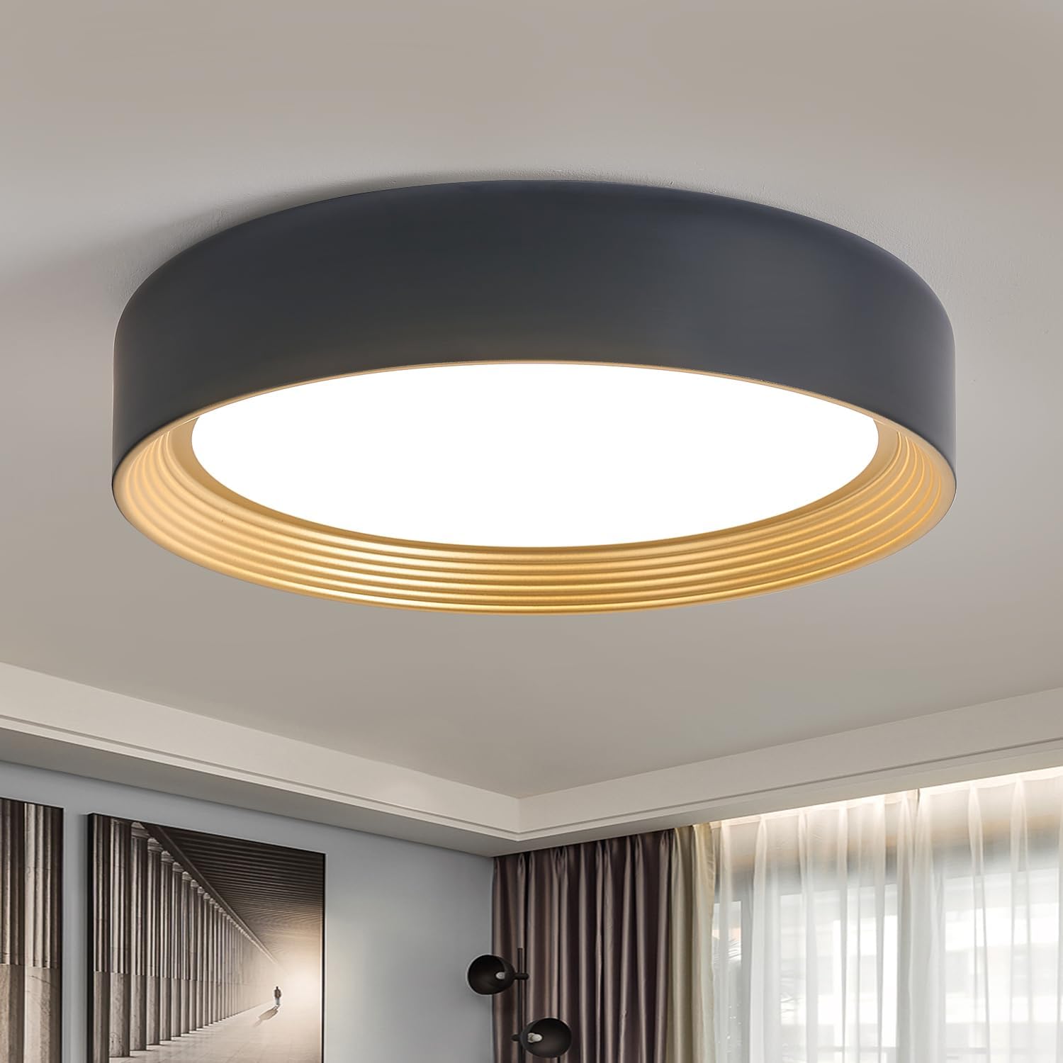 15.75" 5CCT LED Flush Mount Light