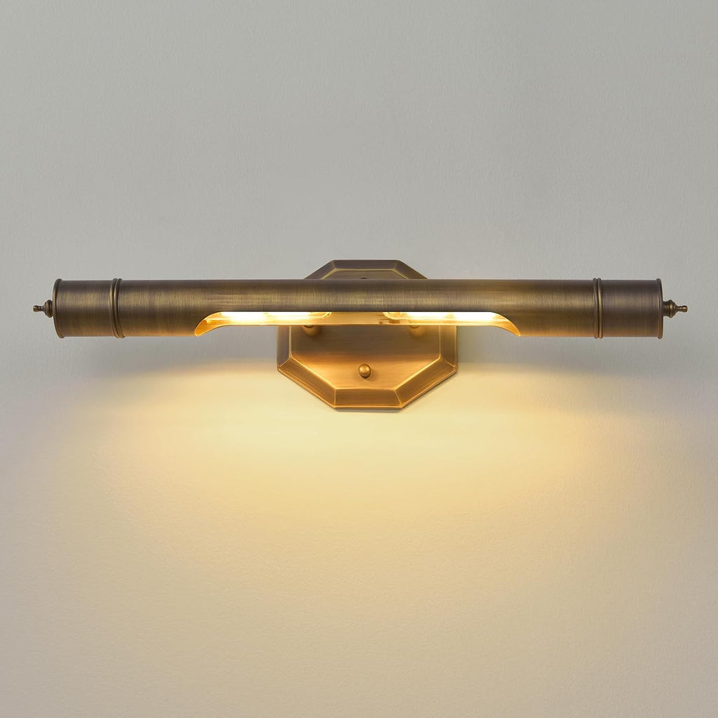 19" Bronze Vintage Hardwired Picture Light